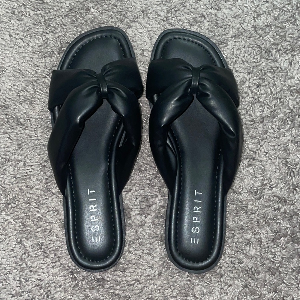 Esprit Black Size 8 Sandals